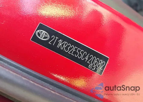 2005 Toyota Matrix Xr из США, поврежденный, VIN 2T1KR32E55C420682